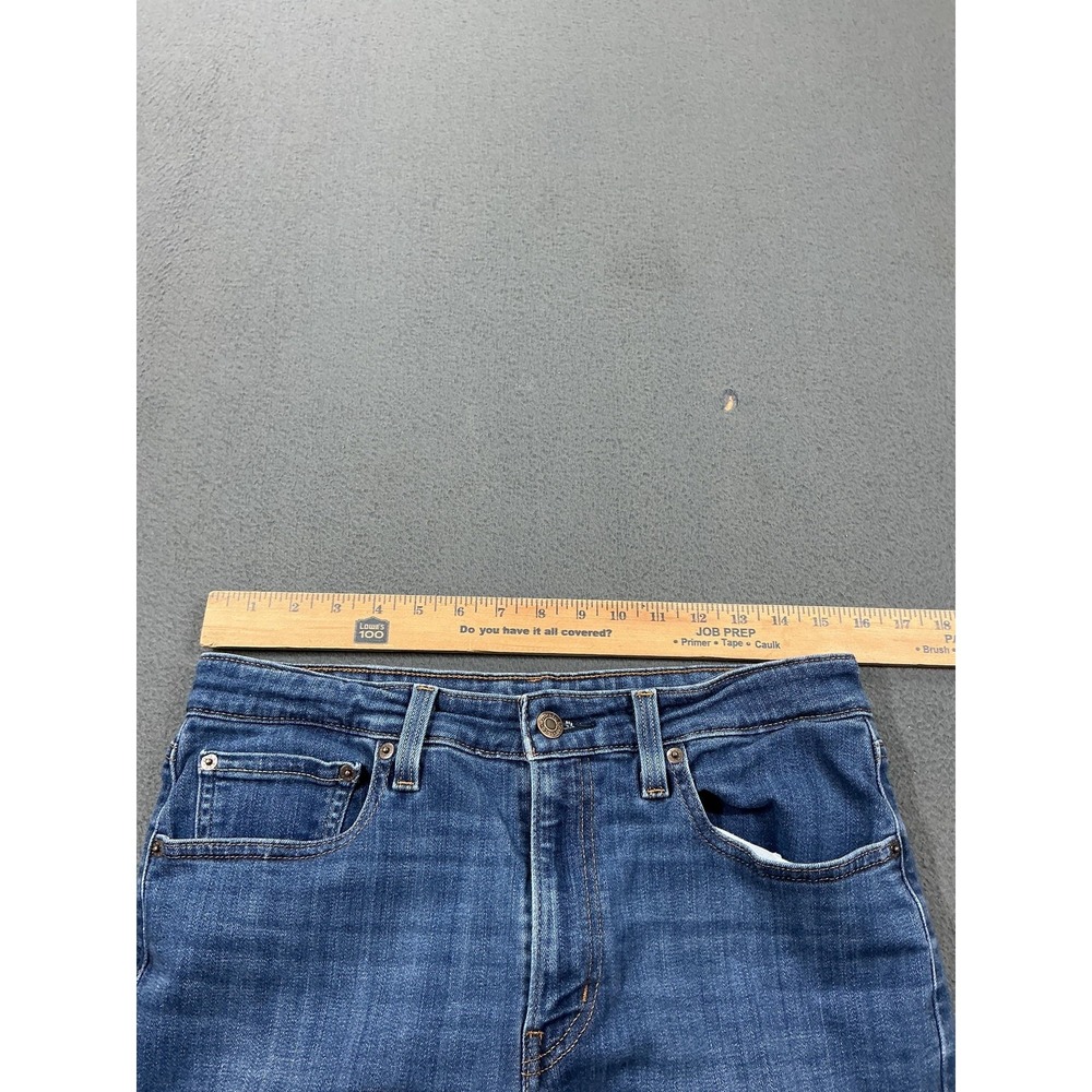 Levi's 726 Flare Jeans Womens 31 Blue Medium Wash High Rise Stretch Denim - Picture 5 of 11